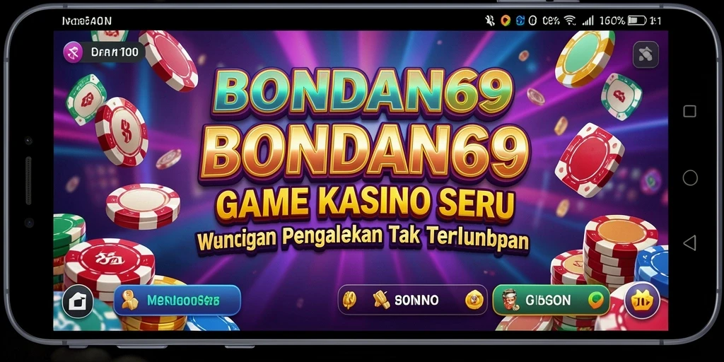 Screenshot gameplay BONDAN69 yang menampilkan berbagai permainan kasino yang menarik.