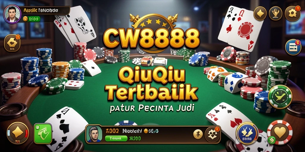 Tampilan utuh gameplay QiuQiu yang seru dan menantang.