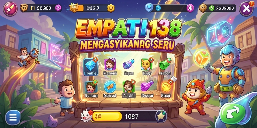 Screenshot gameplay EMPATI138 menampilkan momen seru dalam permainan Arcade.