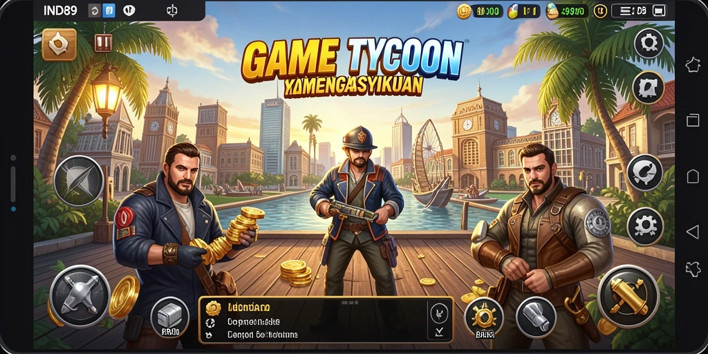 Tampilan gameplay <strong>IND89</strong> yang seru dan penuh strategi.