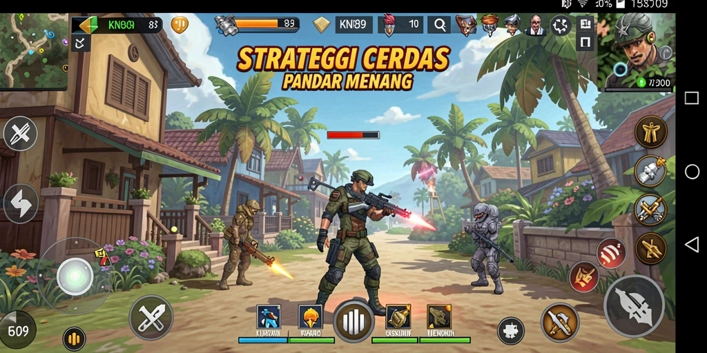 Tampilan gameplay menarik KNO89 yang penuh strategi dan taktik.