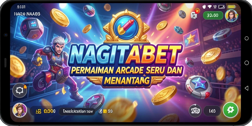 Screenshot menampilkan gameplay seru NAGITABET di level yang menantang.