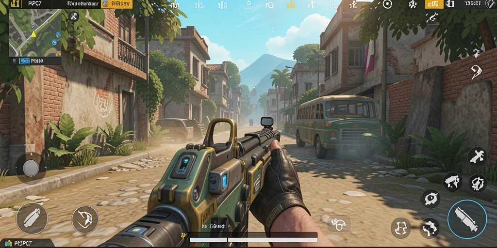 Gameplay menarik dari PCPC7 dengan aksi tembak-menembak yang seru.