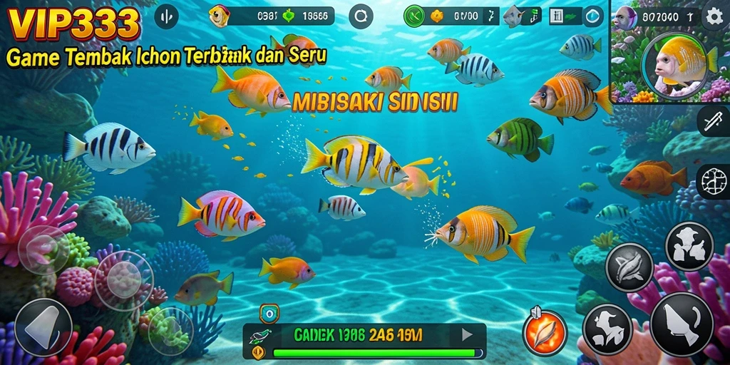 Screenshot utama dari gameplay Tembak Ikan yang seru di VIP333.