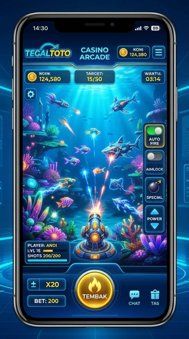 Fitur unggulan di aplikasi tegaltoto yang memudahkan navigasi.